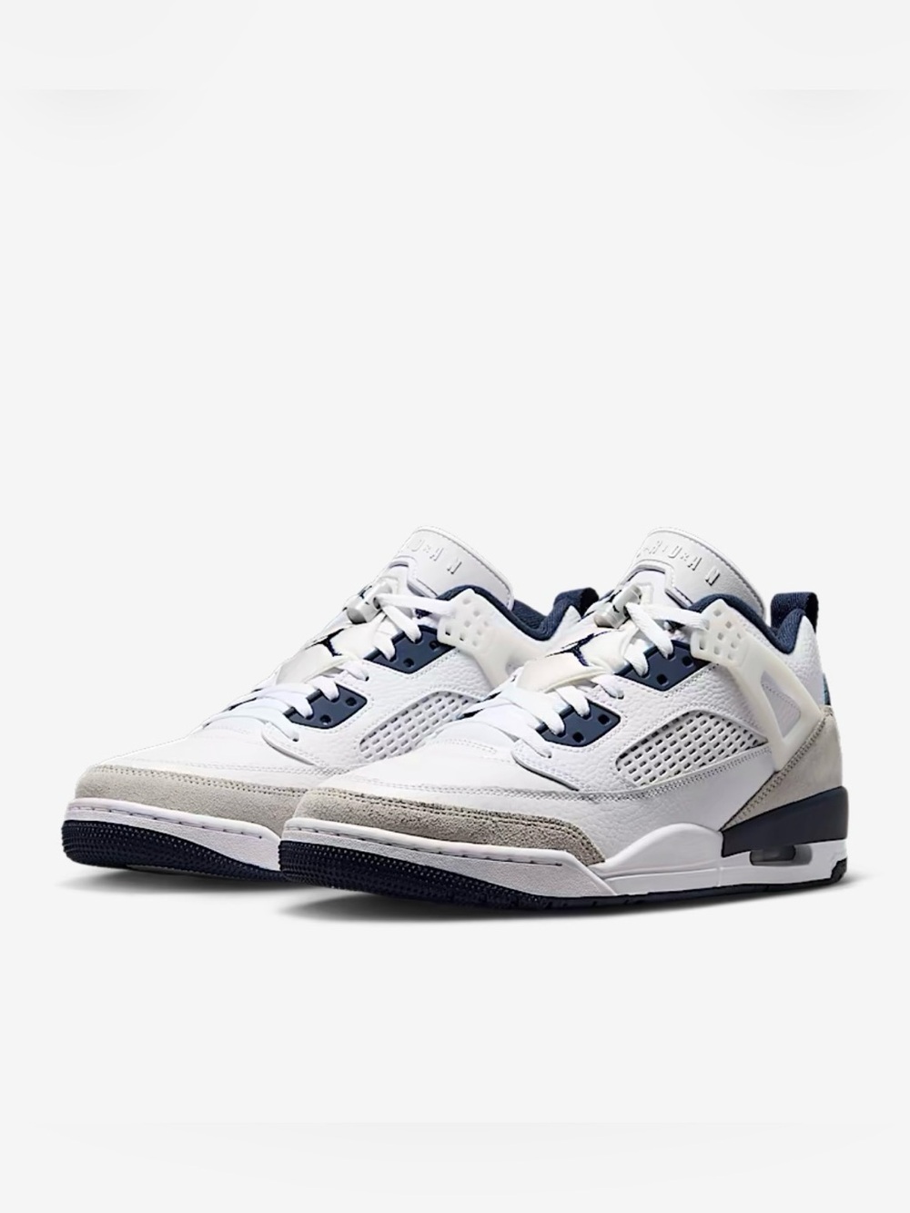 Men’s Jordan Spizike Low - White/Obsidian/Pure Platinum - New In Box